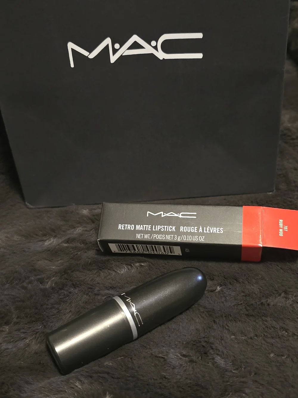 MAC Cosmetics Ruby Woo 707 Red Lipstick
